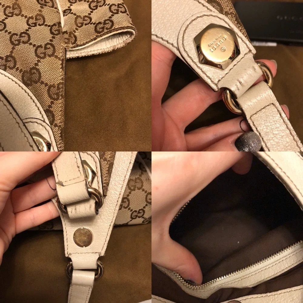 Gucci Monogram Charmy Medium Shoulder Bag
